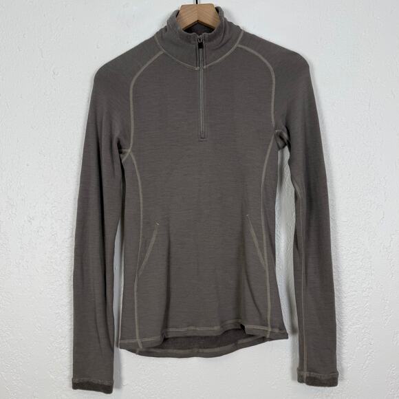 Patagonia Women's Performance Baselayer Wool 1/4 Zip Size Small - Picture 1 of 5